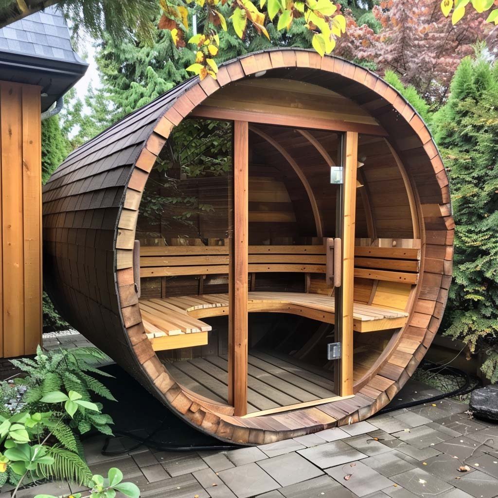 Outdoor Sauna Installation in the Sacramento County Area